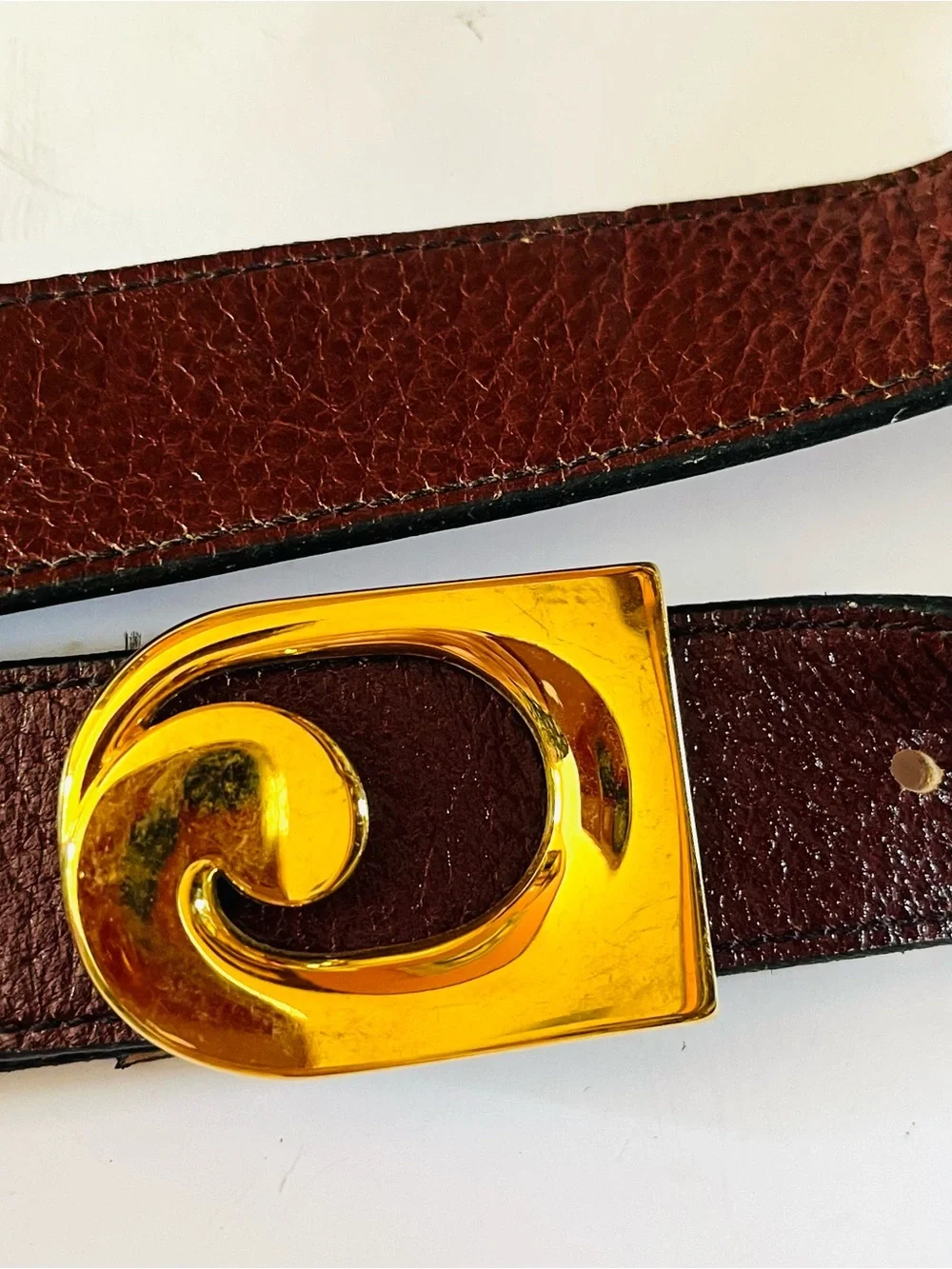 Pierre Cardin Vintage Leather Belt
